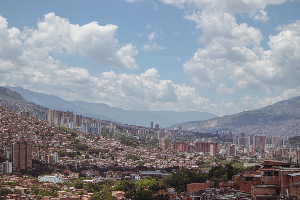 Cityscape of Medellin